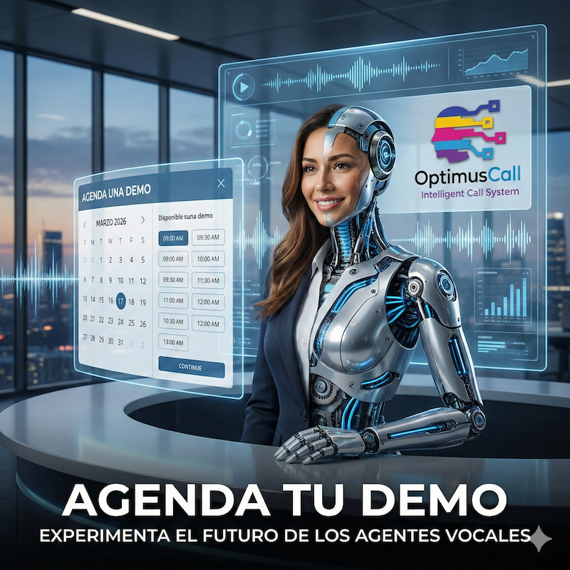 Agenda tu demo de OptimusCall - Agente de voz IA para empresas