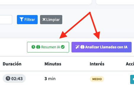 Sistema de Analisis Automatico de Llamadas con IA